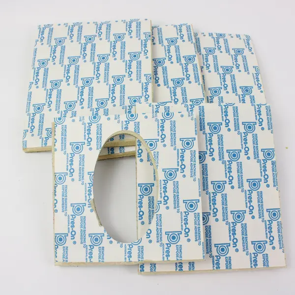 Vtg. Puff-Up Padded Fabric Tissue Box by Pres-On Products w/Instructions #TB-10