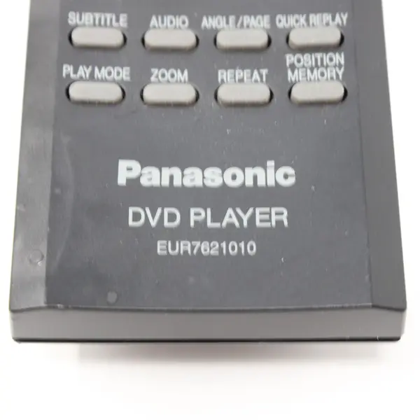 Panasonic EUR7621010 DVD Player Remote Control Genuine OEM