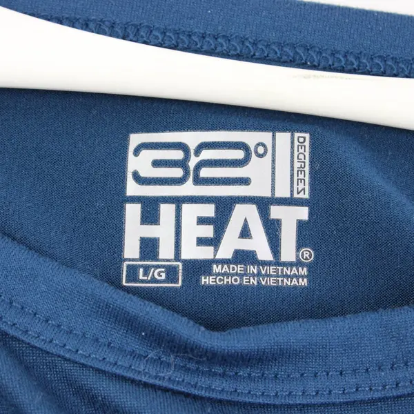 32 Degrees Heat Womens Size L Teal Long Sleeve Activewear Top Shirt