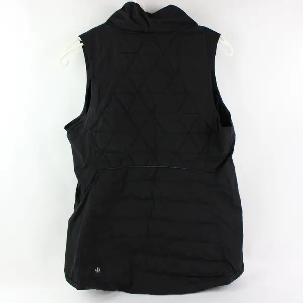 Lululemon Black Zip-Up Vest Women's Medium