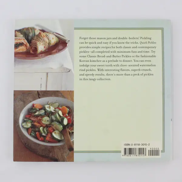 Quick Pickles Easy Recipes Big Flavor Schlesinger Willoughby George PB 2001