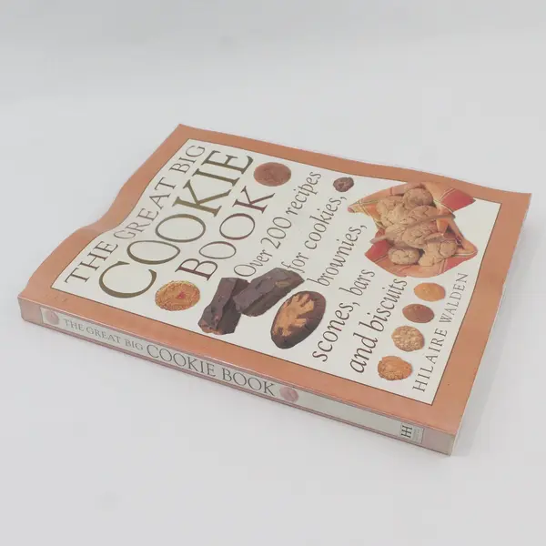The Great Big Cookie Book Over 200 Recipes Hilaire Walden 1999 PB Plastic Sleeve