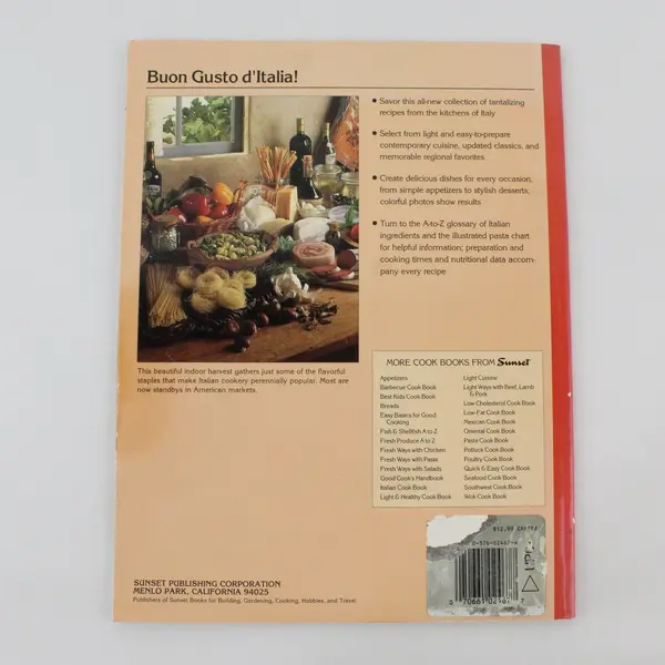 Fresh Ways with Italian Cooking Editors of Sunset Books & Sunset Magazine 1993