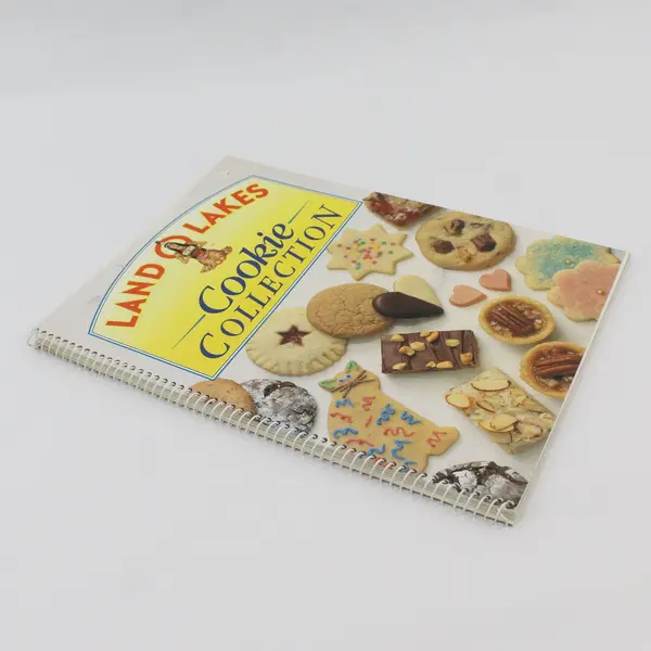Vintage 1990 Land O Lakes Cookie Collection Spiral-Bound Paperback Good