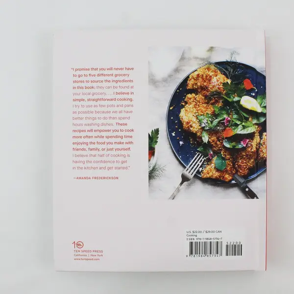 Simple Beautiful Food Recipes Everyday Amanda Frederickson 1st Ed 2020 HC