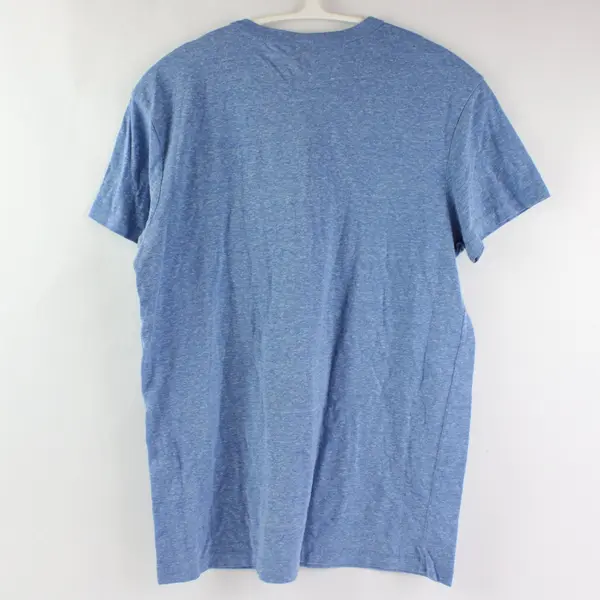 Obey Records Blue Short Sleeve Men's Graphic T-Shirt Size S