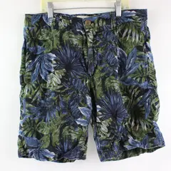 Tailor Vintage Connecticut Originals Tropical Shorts Men’s 30 Blue Green
