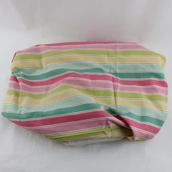 Pastel Multicolor Striped Canvas Fabric 3.75 Yds x 45in