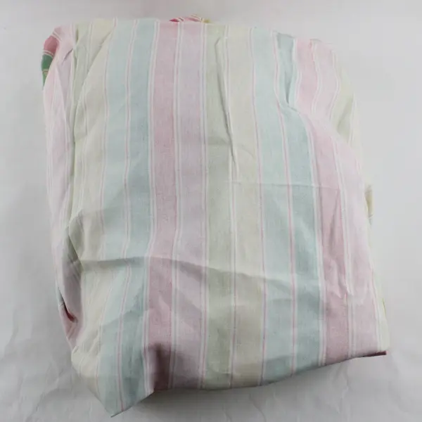 Pastel Multicolor Striped Canvas Fabric 3.75 Yds x 45in