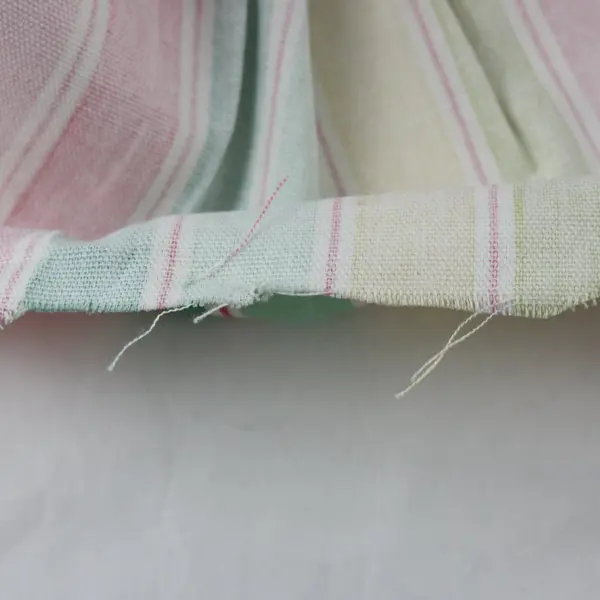 Pastel Multicolor Striped Canvas Fabric 3.75 Yds x 45in
