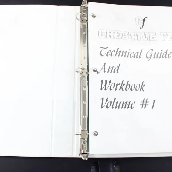 Creative Feet Technical Guide Workbook Vol 1 Sewing Manual