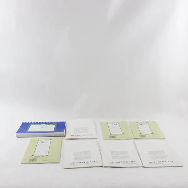 Lot of 8 Pampered Chef Cookbooks Recipe Books
