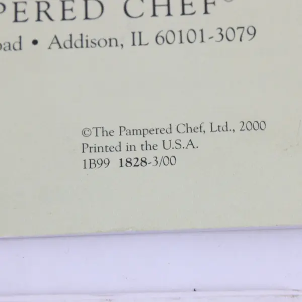 Lot of 8 Pampered Chef Cookbooks Recipe Books