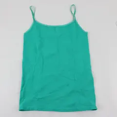 Ann Taylor Tank Top Camisole Sleeveless Adjustable Spaghetti Strap S Green