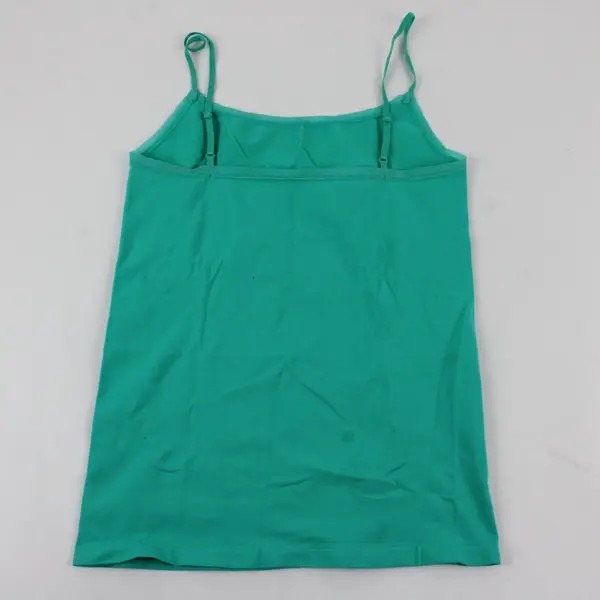 Ann Taylor Tank Top Camisole Sleeveless Adjustable Spaghetti Strap S Green