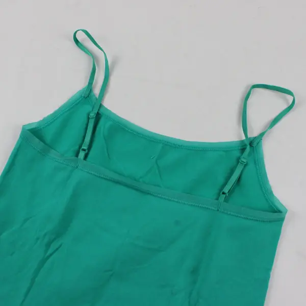 Ann Taylor Tank Top Camisole Sleeveless Adjustable Spaghetti Strap S Green