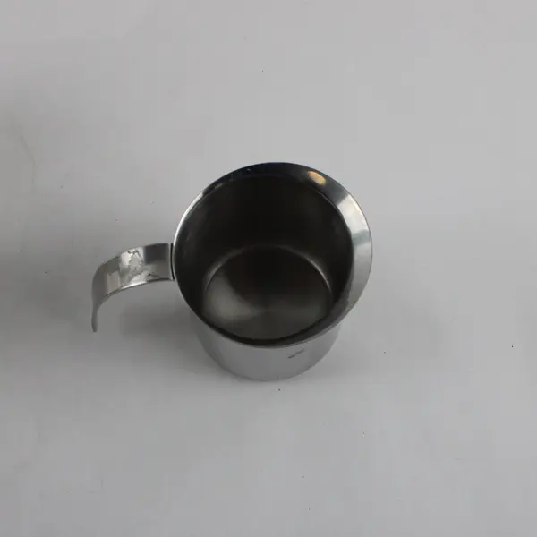 Lot of 2 Stainless Steel Creamers 10 oz Krups Table Craft