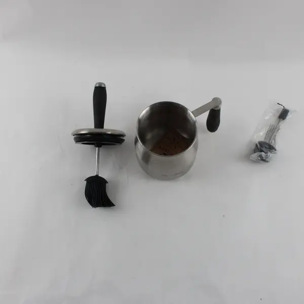 Williams Sonoma Stainless Steel Basting Pot Removable Brush