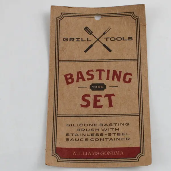 Williams Sonoma Stainless Steel Basting Pot Removable Brush
