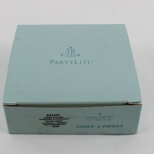 PartyLite Aroma Melts Ginger Pumpkin Z24401 Red Votive Candle