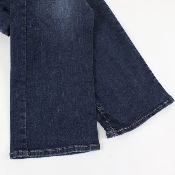 Levi Strauss Signature Gold Dark Wash Mid Rise Straight Jeans Womens 22S