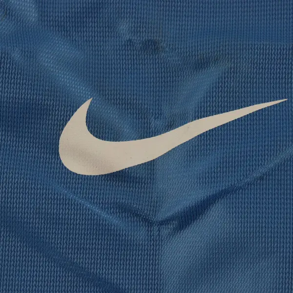 Nike Drawstring Gym Sack Bag Blue Black Nylon