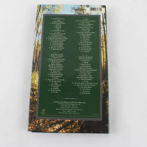 John Denver The Country Roads Collection CD Box Set Pre-Owned