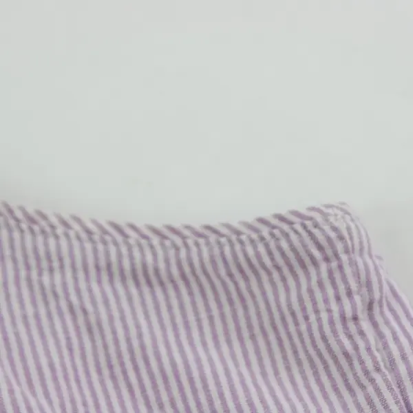 Chico's Purple White Pinstriped Sleeveless Blouse Tank Women's 2 12/14