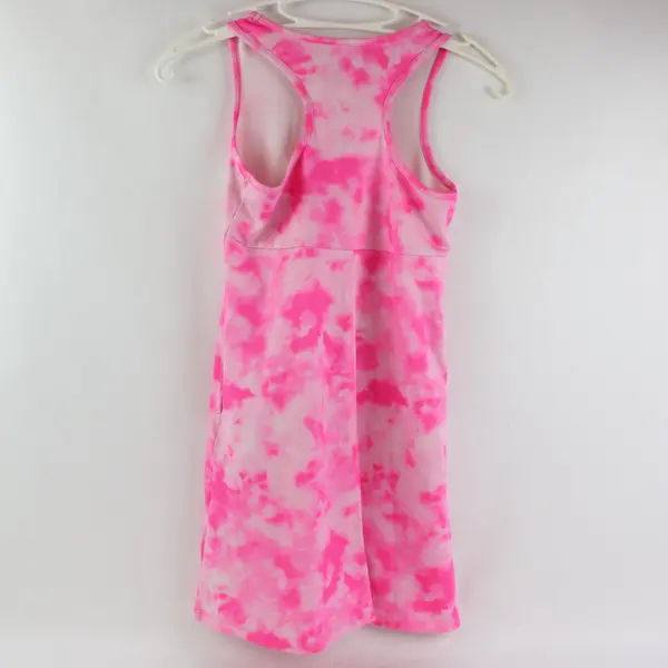 Athletic Works Girls Pink Tie Dye Racerback Dress M (7-8)