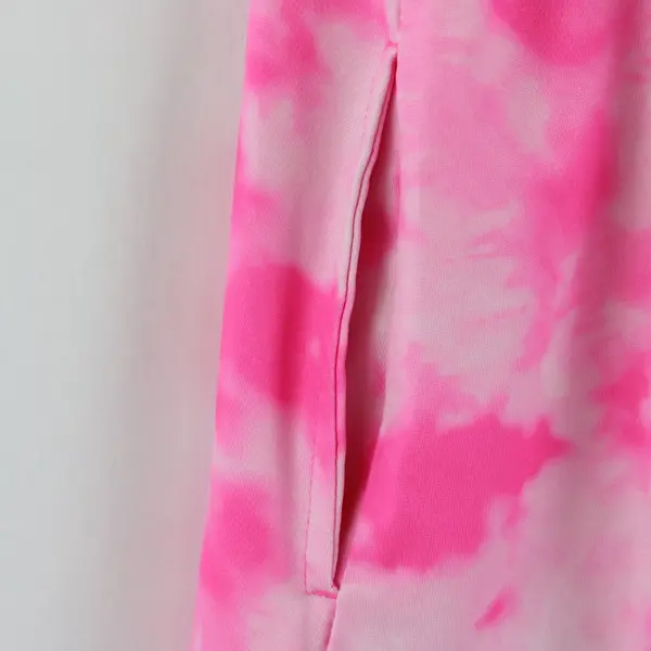 Athletic Works Girls Pink Tie Dye Racerback Dress M (7-8)