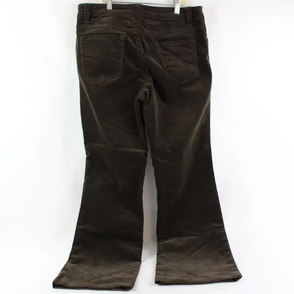 FDJ French Dressing Women's Brown Corduroy Bootcut Pants Size 8