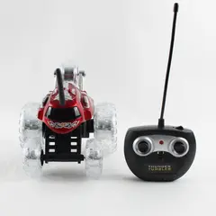 Sharper Image Thunder Tumbler RC Stunt Car Remote Control Red 360°