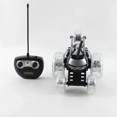Sharper Image Thunder Tumbler RC Stunt Car Remote Control 360 Spin Black