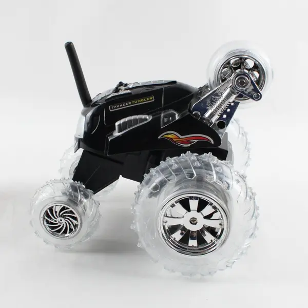 Sharper Image Thunder Tumbler RC Stunt Car Remote Control 360 Spin Black