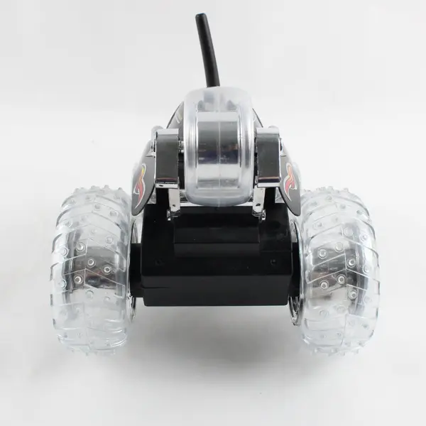 Sharper Image Thunder Tumbler RC Stunt Car Remote Control 360 Spin Black