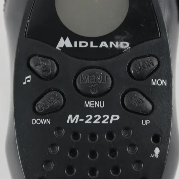 Midland M-222P Walkie Talkies 2-Way Radios Untested Parts Repair As-Is