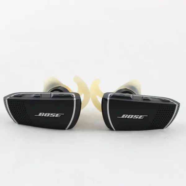 Bose Bluetooth Headset Series 2 Pair Black/Silver Untested As-Is Case