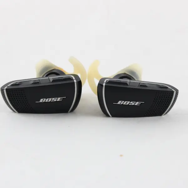 Bose Bluetooth Headset Series 2 Pair Black/Silver Untested As-Is Case