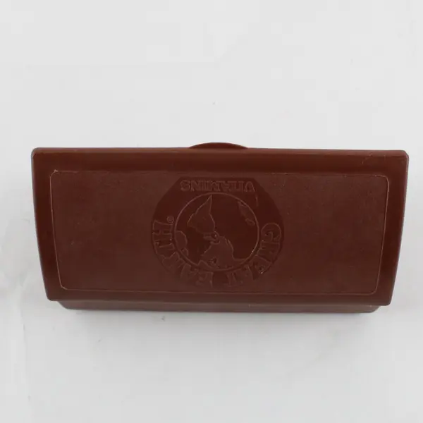 Great Earth Vitamins Pill Organizer Brown Medication Storage Case