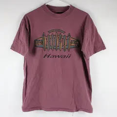 Vintage Robert Allan Sportswear Hawaii Mauve Graphic T-Shirt Men's Large