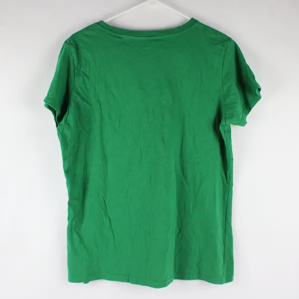 GreenSource Lucky Shamrock Graphic T-Shirt Women's XL 16-18 Green