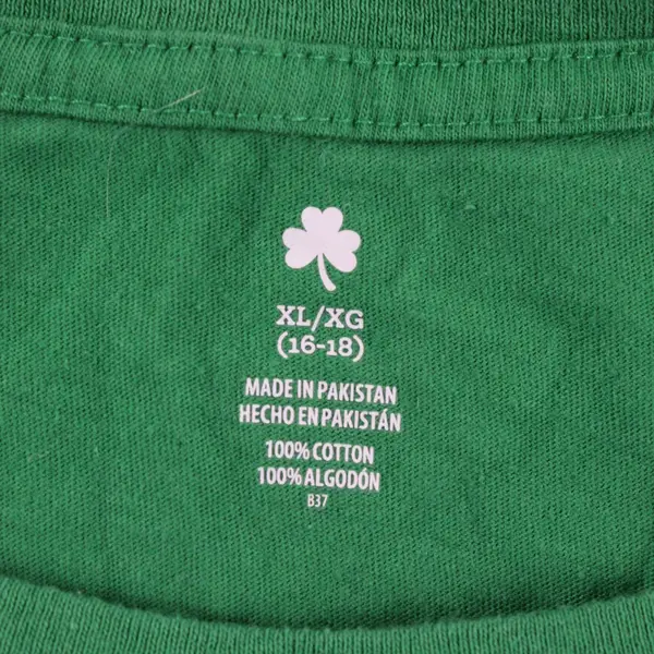 GreenSource Lucky Shamrock Graphic T-Shirt Women's XL 16-18 Green