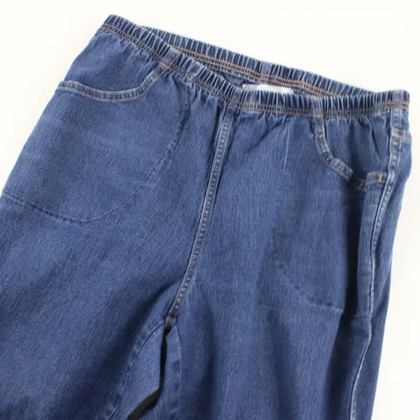 Just My Size Women's Stretch Waist Pull-On Bootcut Jeans 1X 16W