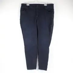 Lane Bryant Women's High Rise Skinny Jeans Dark Wash Size 20