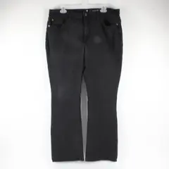 Lee Women's Black Mid Rise Bootcut Jeans Size 18M