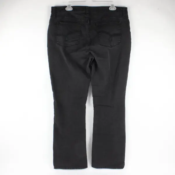 Lee Women's Black Mid Rise Bootcut Jeans Size 18M