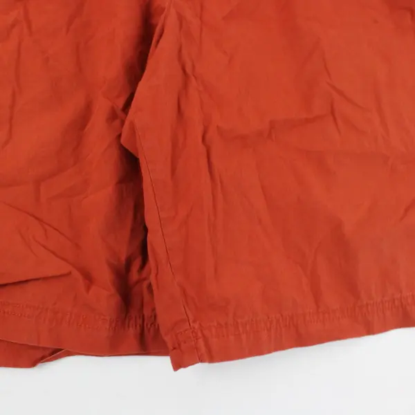 Columbia Women's Orange Flat Front Shorts Size 44W Pre-Owned