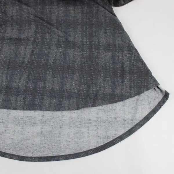 LuLaRoe Carly Dress Size Small Gray Dot Striped Abstract Pattern