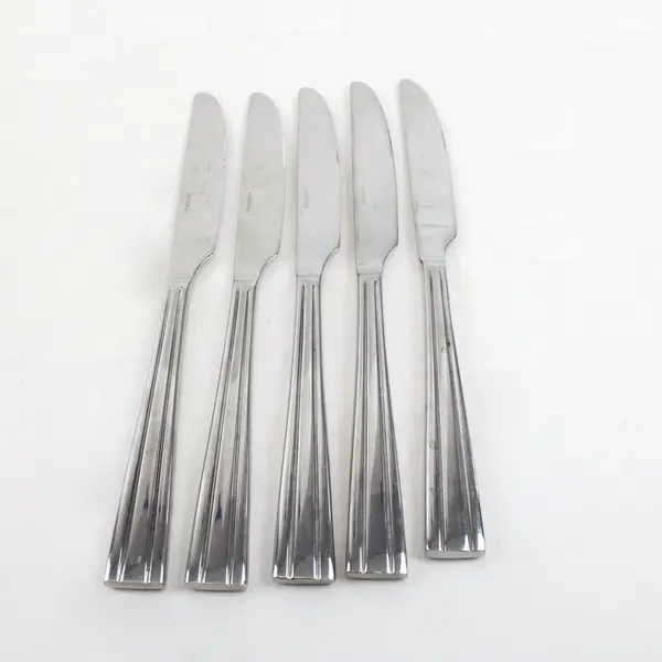 Lot of 5 Oneida Devonshire Stainless Steel Dinner Knives 9.75"