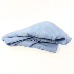 Blue Striped Circular Tablecloth 70" Diameter